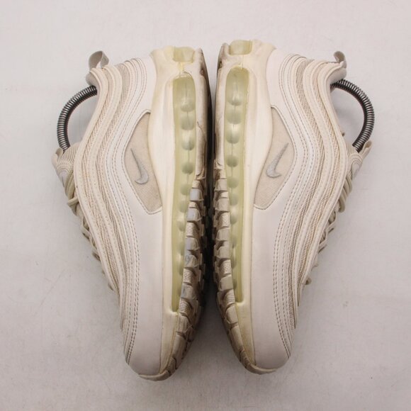 Nike Air Max 97 Women's Size 8 Triple White Sneakers Shoes 21733-100 - Picture 8 of 9